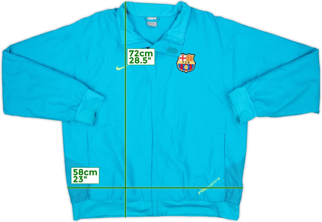 2007-08 Barcelona Nike Track Jacket - 8/10 - (XL)