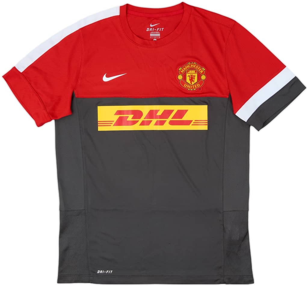 2012-13 Manchester United Nike Training Shirt - 9/10 - (L)