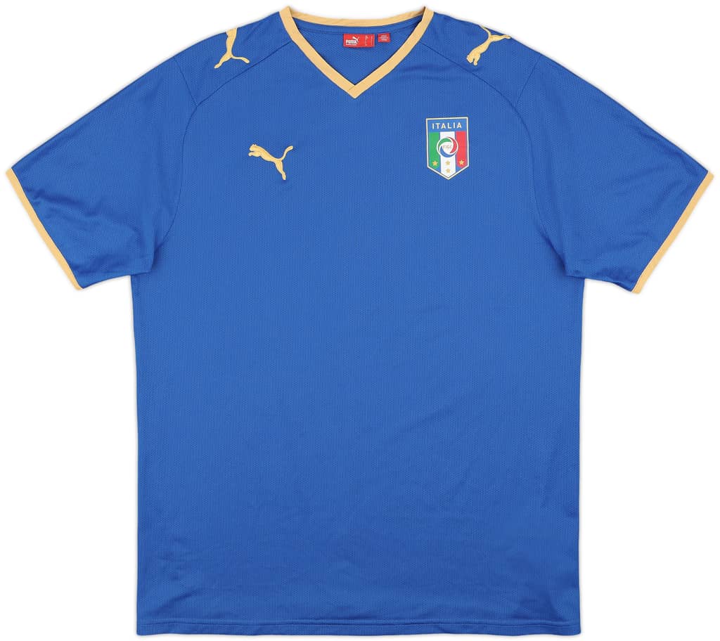 2007-08 Italy Basic Home Shirt - 10/10 - (L)