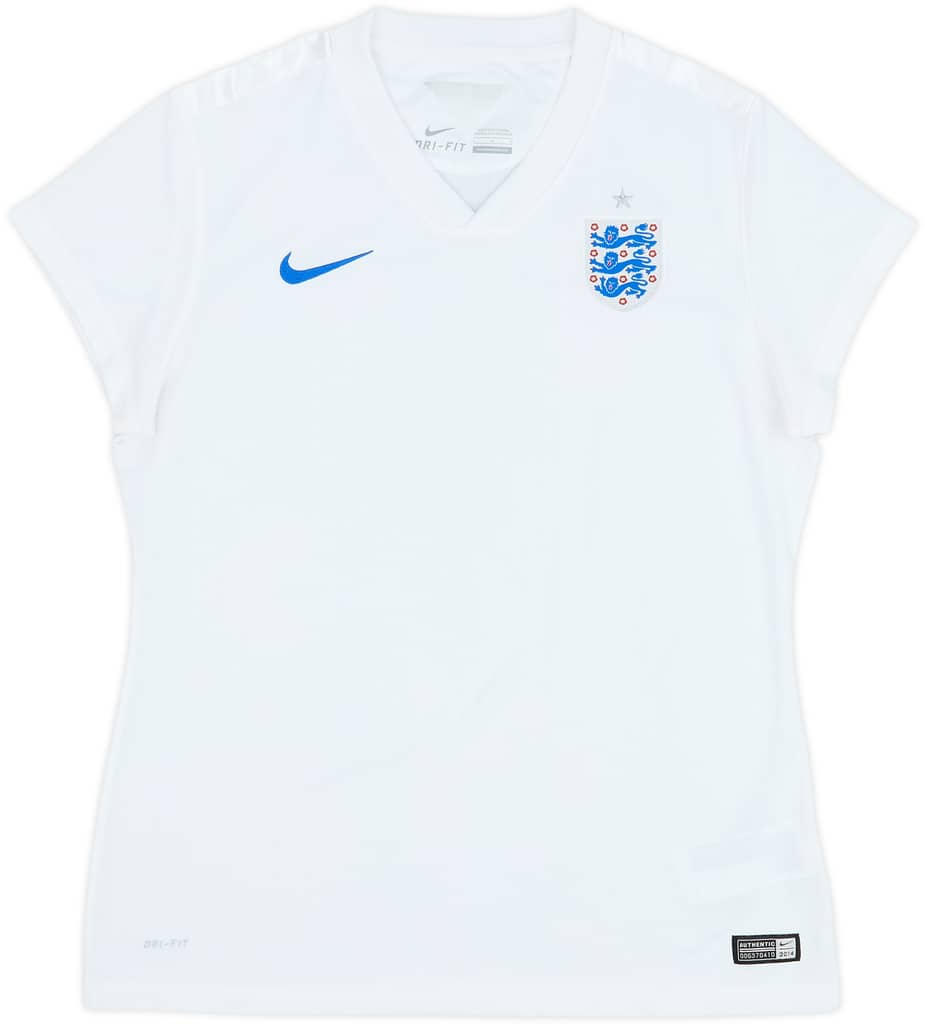 2014-15 England Home Shirt - 7/10 - (Women's L)