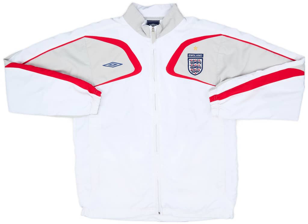 2006-08 England Umbro Track Jacket - 9/10 - (XL.Boys)