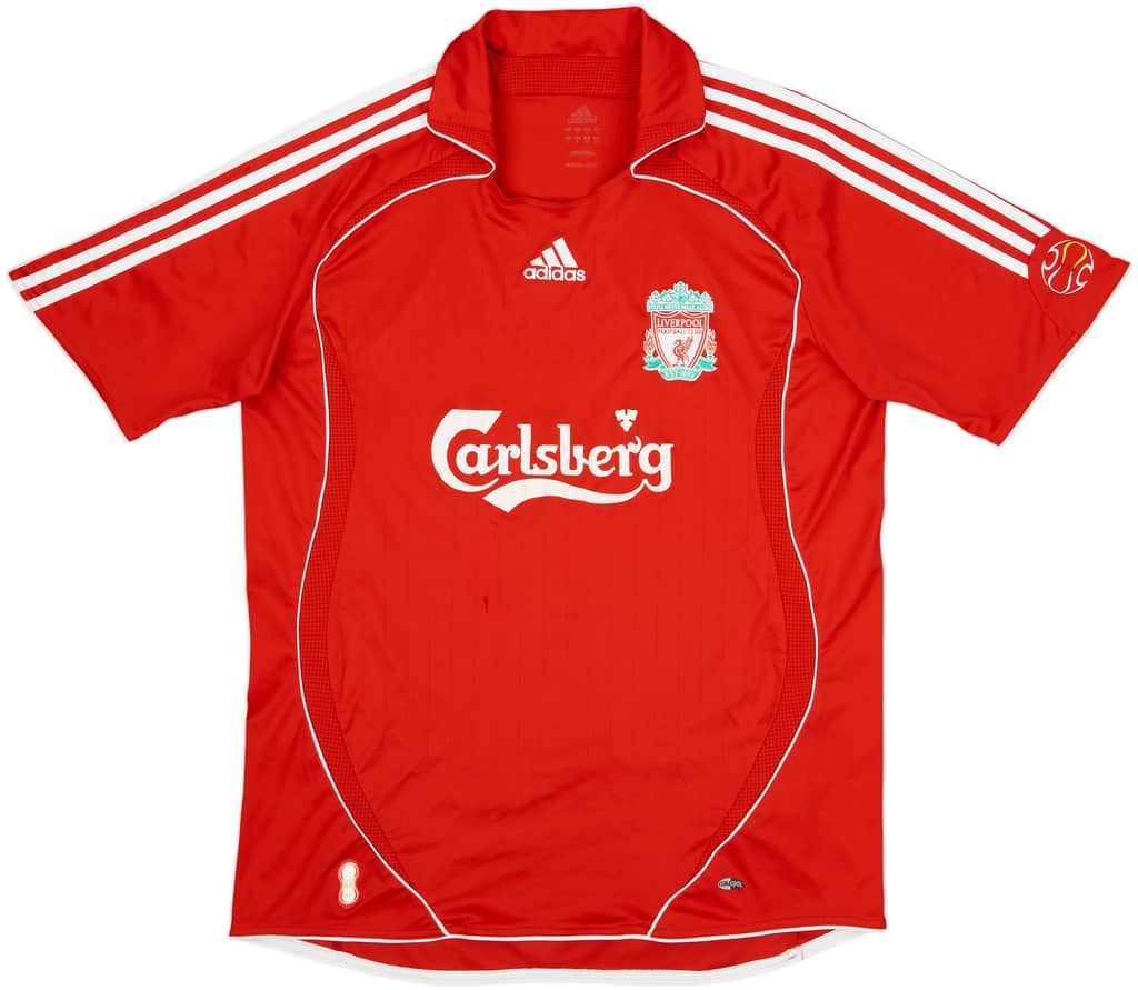 2006-08 Liverpool Home Shirt - 5/10 - (L)