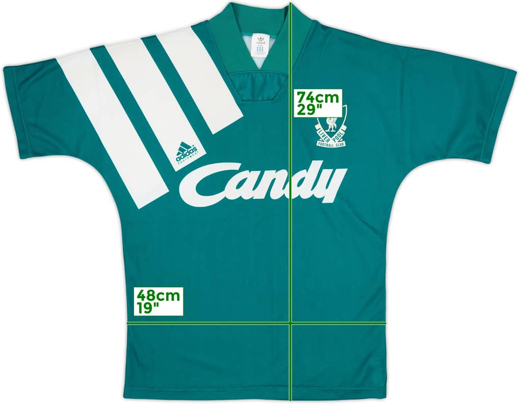 1991-92 Liverpool Away Shirt - 9/10 - (S)