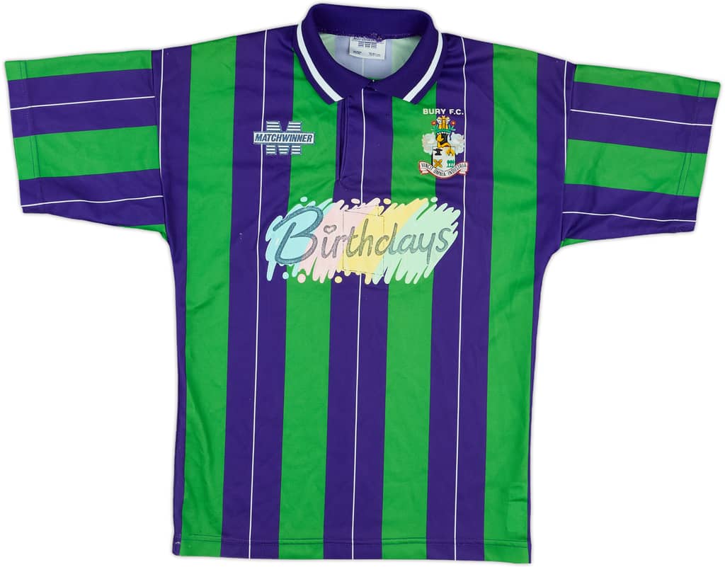 1994-95 Bury Away Shirt - 5/10 - (M.Boys)