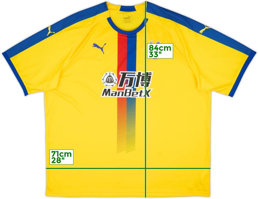 2018-19 Crystal Palace Third Shirt - 8/10 - (4XL)