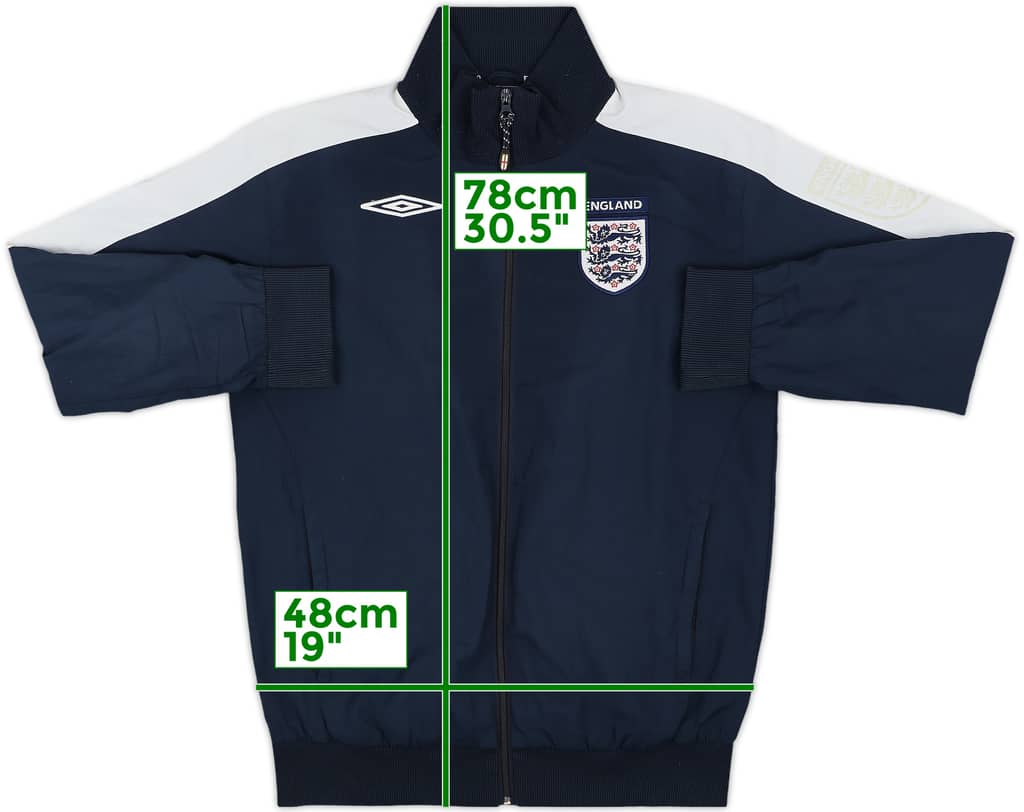 2007-09 England Umbro Track Jacket - 8/10 - (XS)