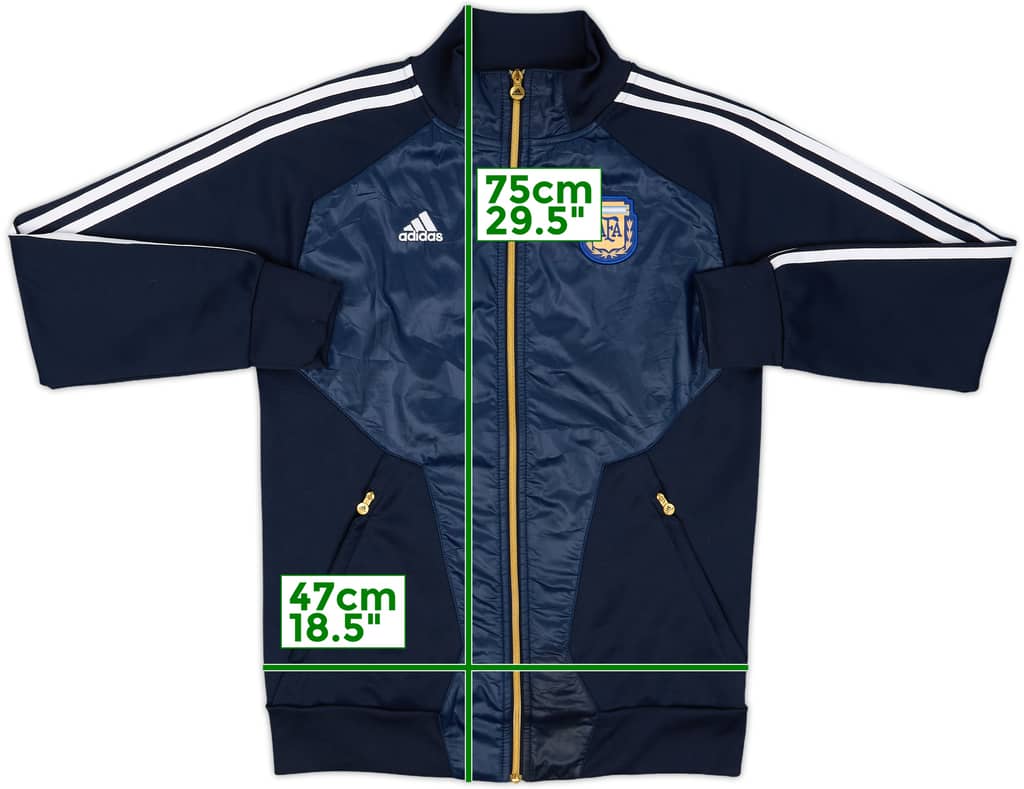 2010-11 Argentina adidas Track Jacket - 10/10 - (S)