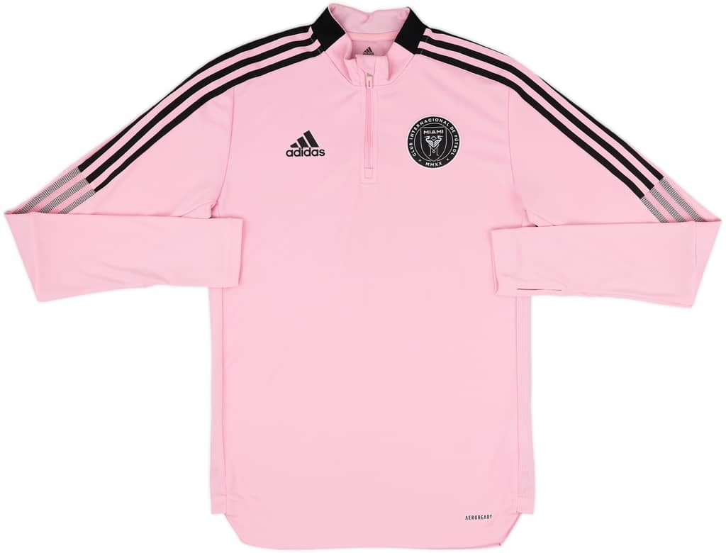 2020 Inter Miami adidas 1/4 Zip Drill Top - 8/10 - (S)