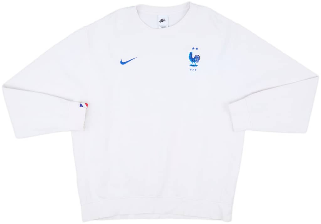 2022-23 France Nike Sweat Top - 8/10 - (L)