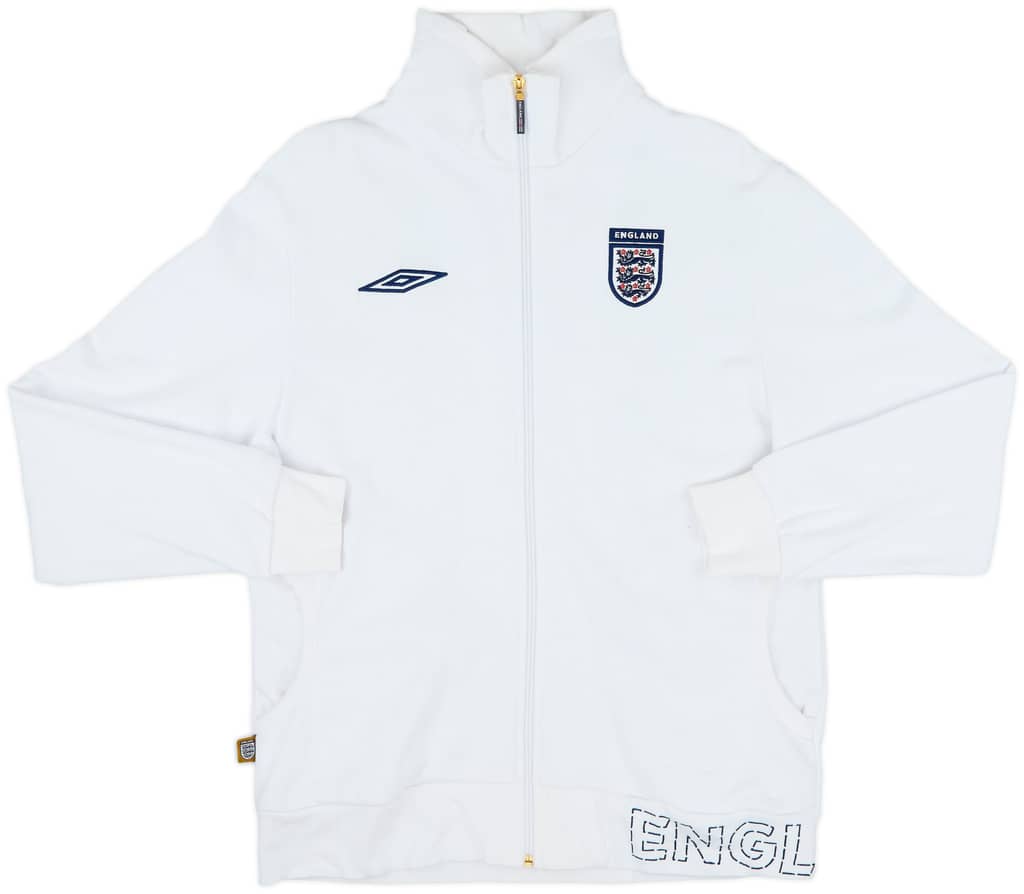 2007-09 England Umbro Track Jacket - 8/10 - (M)