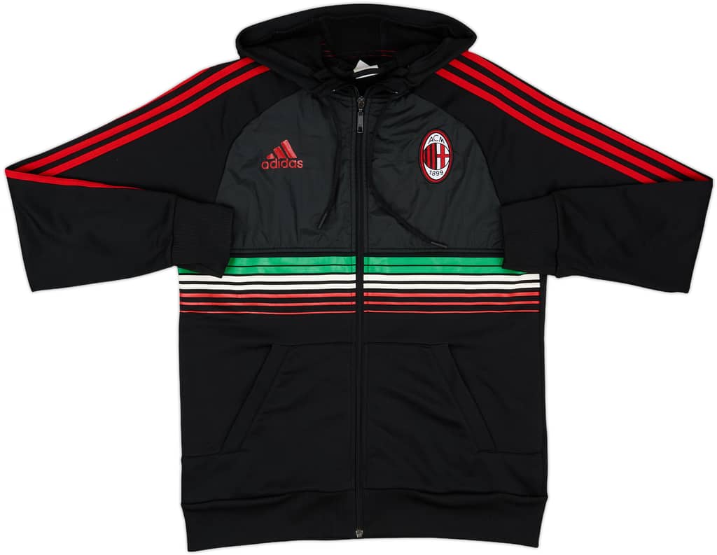 2011-12 AC Milan adidas Track Jacket - 8/10 - (M)
