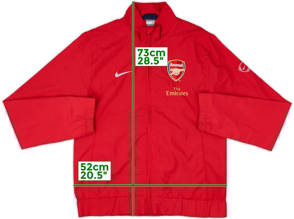 2009-10 Arsenal Nike Track Jacket - 7/10 - (M)