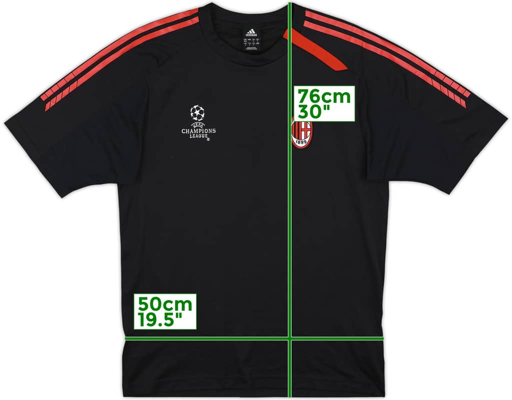2005-06 AC Milan adidas CL Training Shirt - 10/10 - (M)