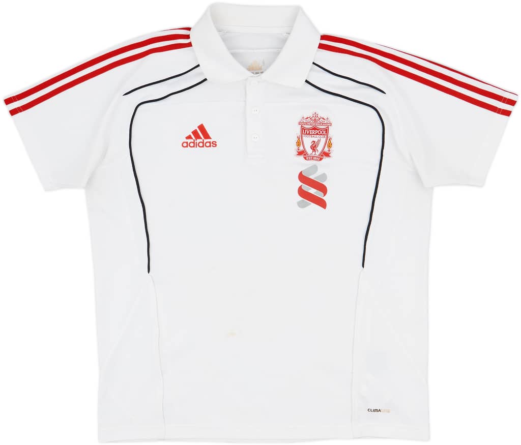 2010-11 Liverpool adidas Polo Shirt - 6/10 - (L)