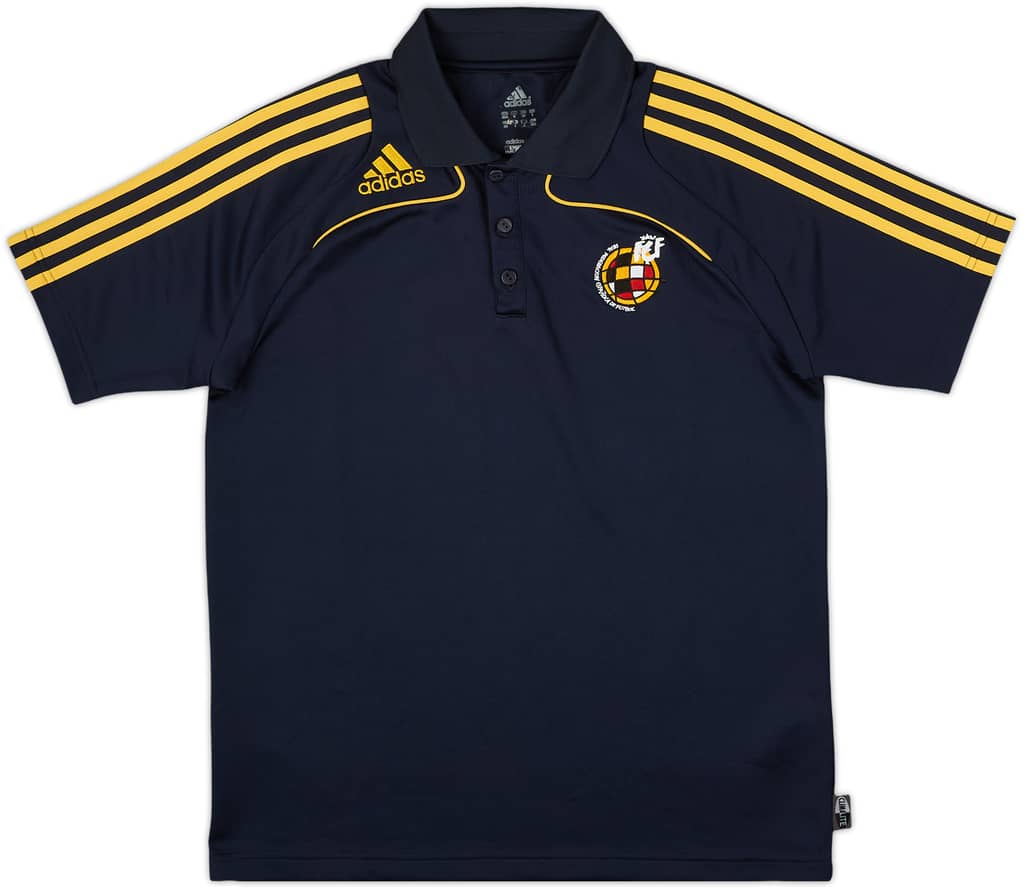 2008-09 Spain adidas Polo Shirt - 8/10 - (M/L)