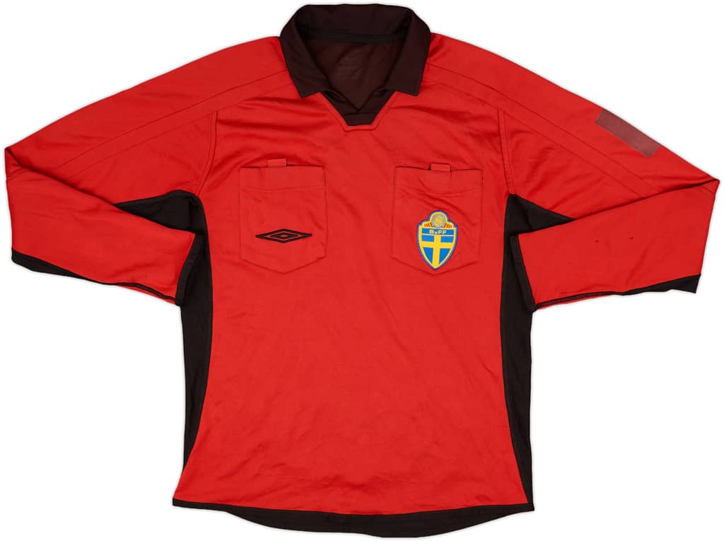 2000s Sweden Umbro Referee Reversible L/S Shirt - 6/10 - (M/L)