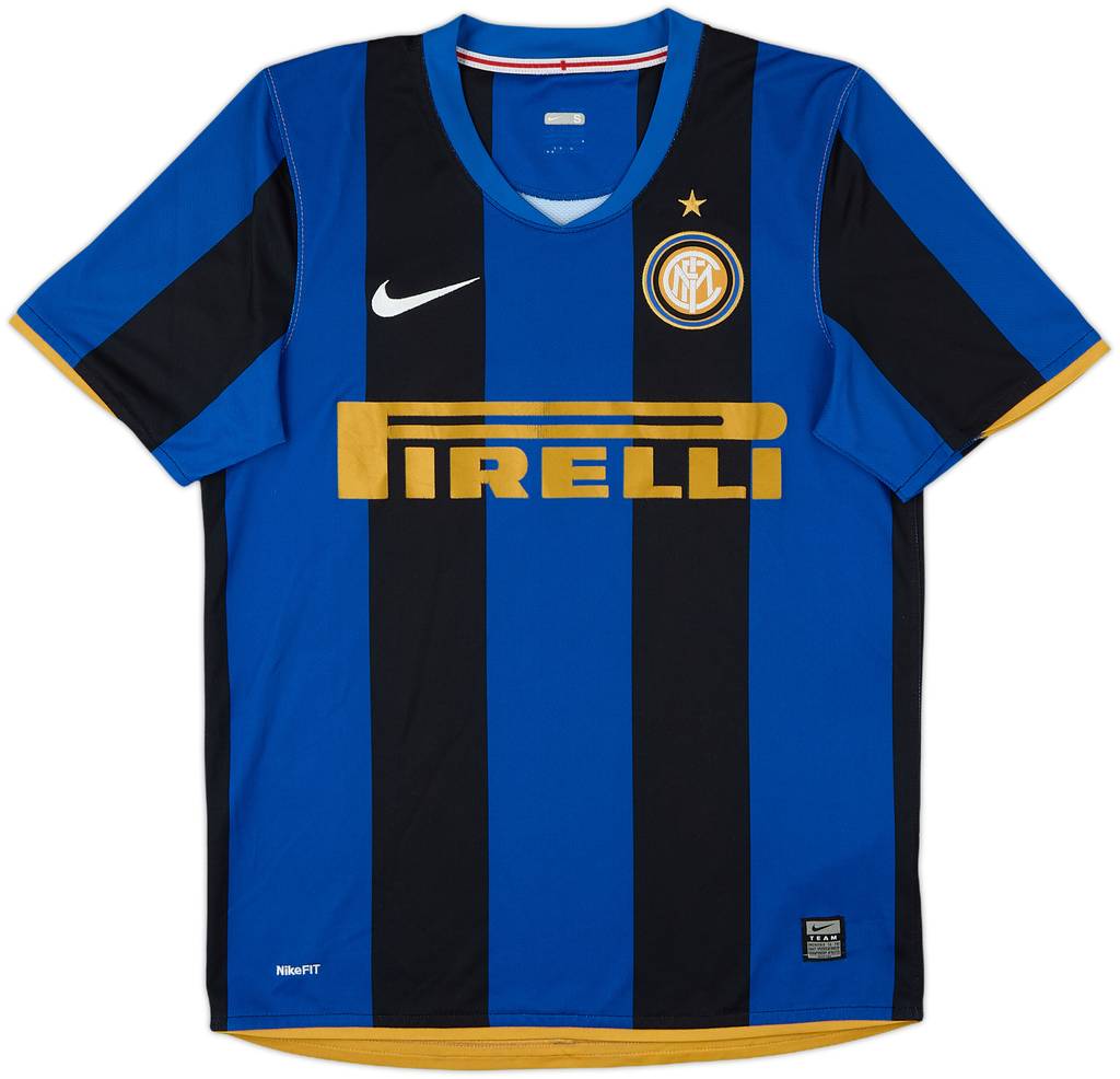 2008-09 Inter Milan Home Shirt - 7/10 - (S)