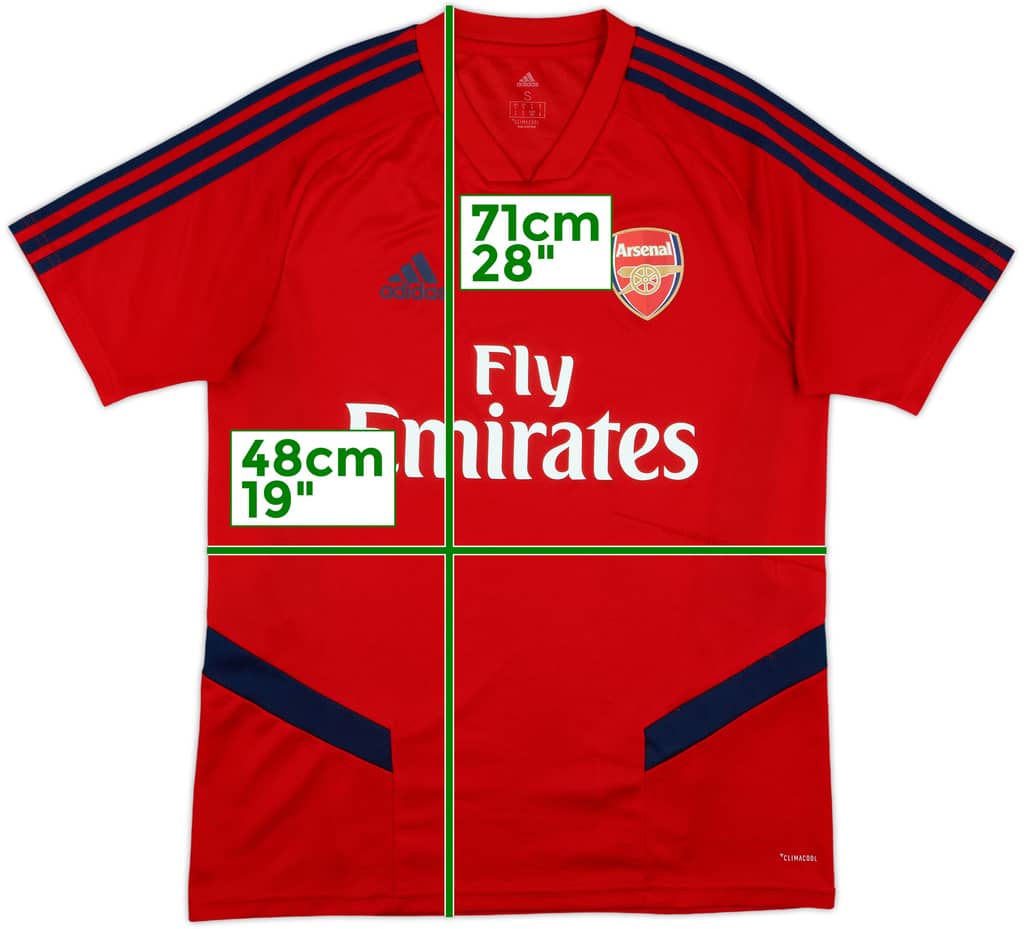 2019-20 Arsenal adidas Training Shirt - 5/10 - (S)