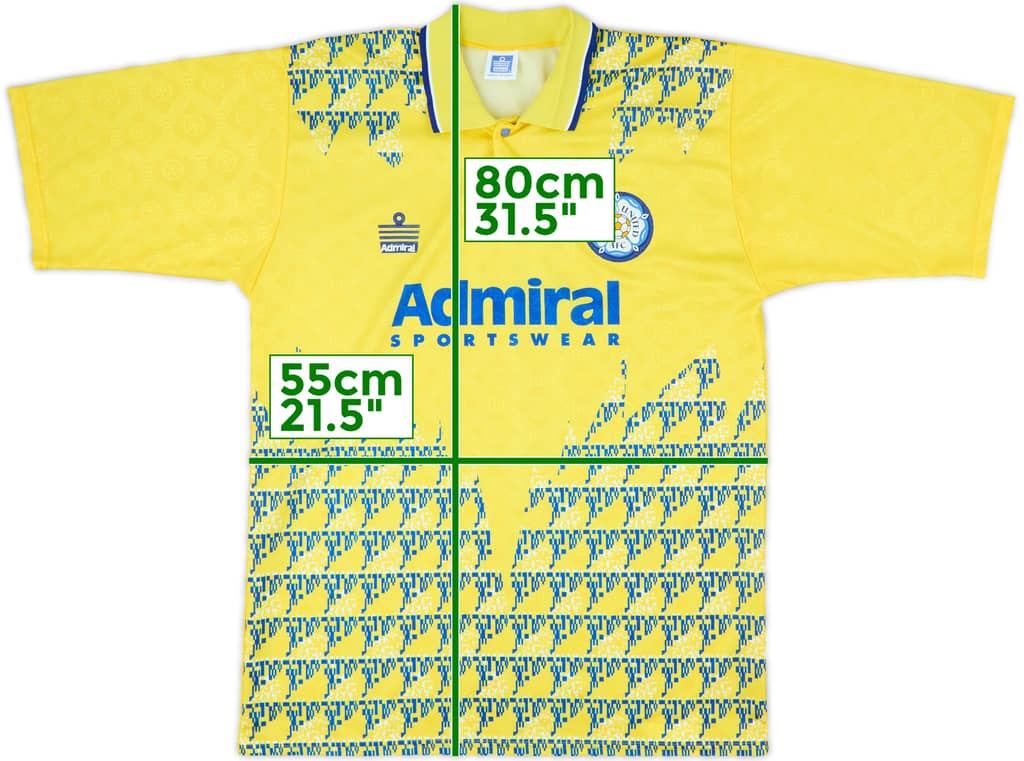 1992-93 Leeds United Third Shirt - 9/10 - (L)