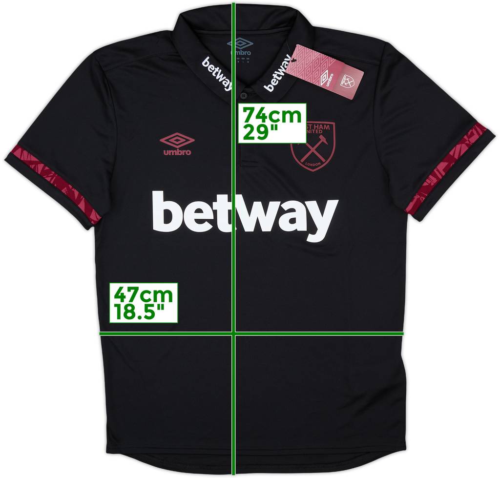 2020-21 West Ham Umbro Polo Shirt (M)