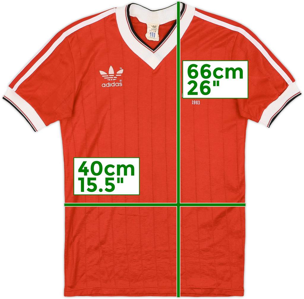 1982-84 Manchester United 'FA Cup Winners' Home Shirt - 7/10 - (Y)