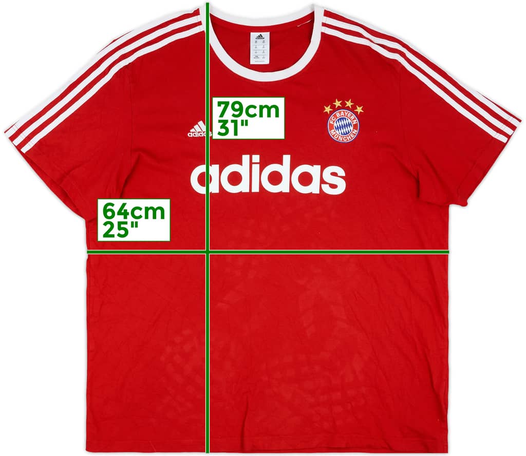 2013-14 Bayern Munich adidas Graphic Tee - 10/10 - (XXL)