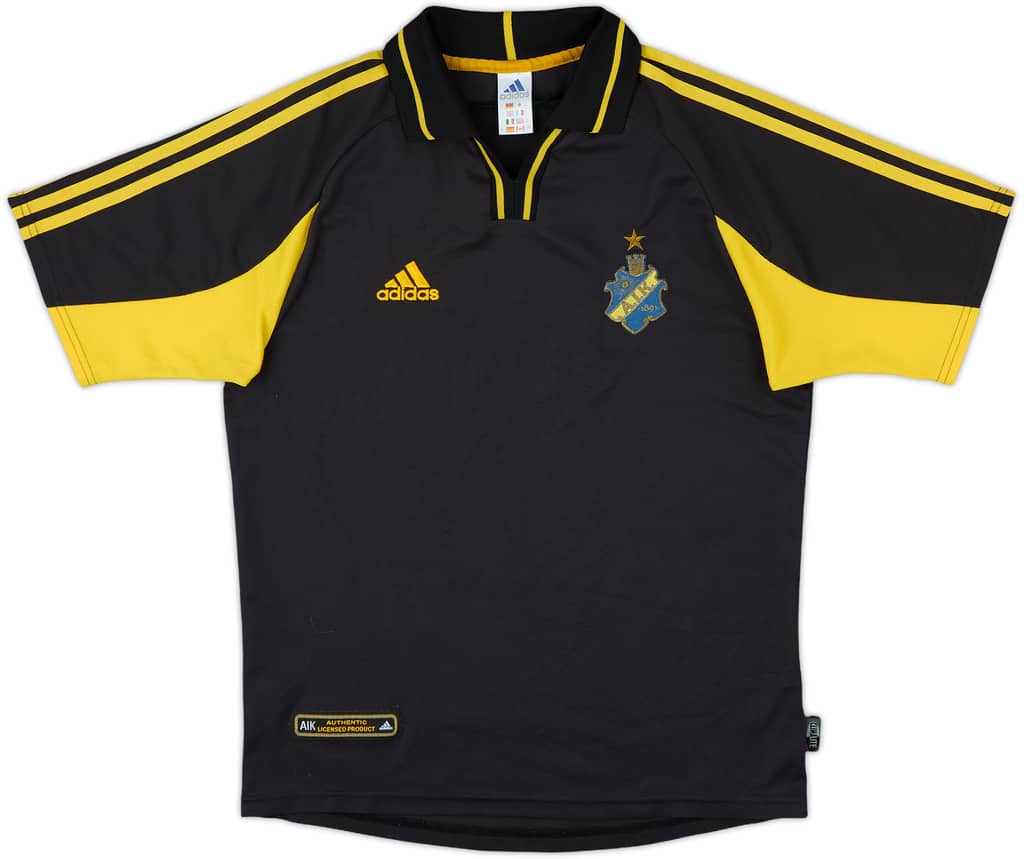 2000-02 AIK Stockholm Home Shirt - 8/10 - (S)