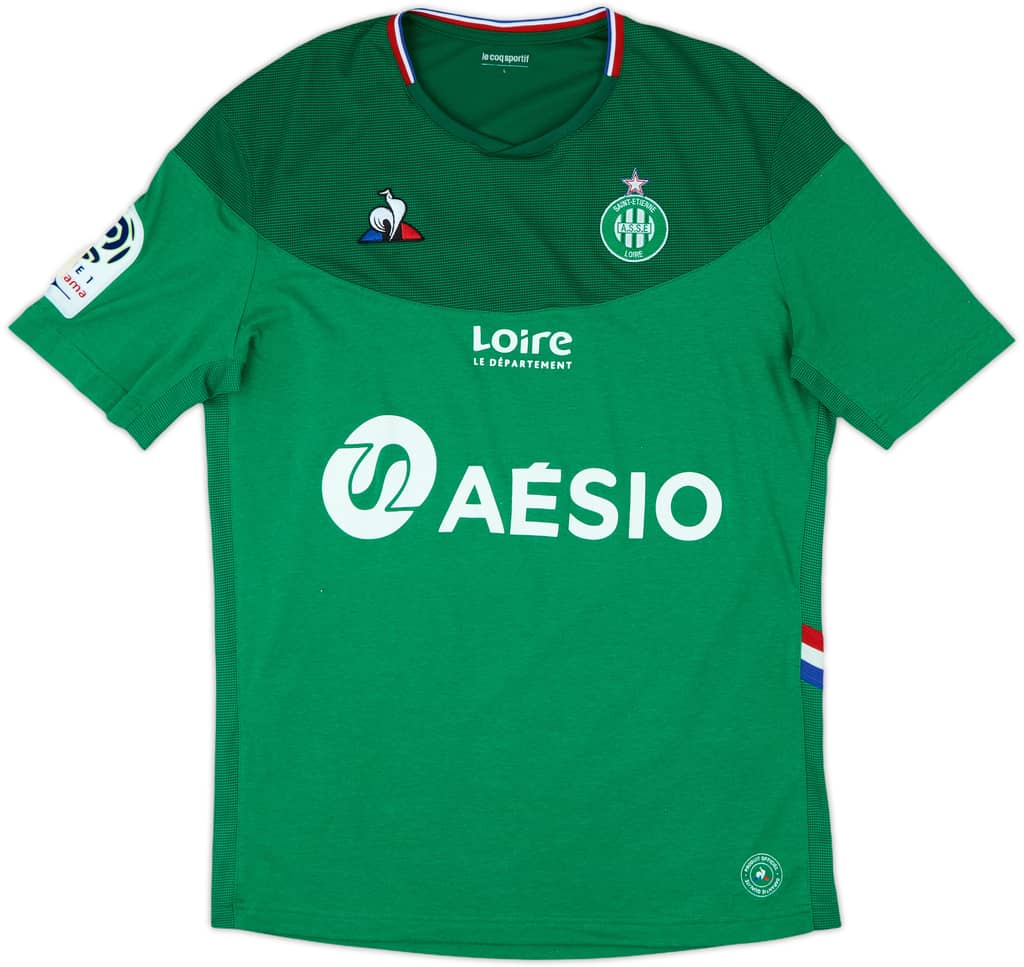 2019-20 Saint Etienne Home Shirt - 9/10 - (L)