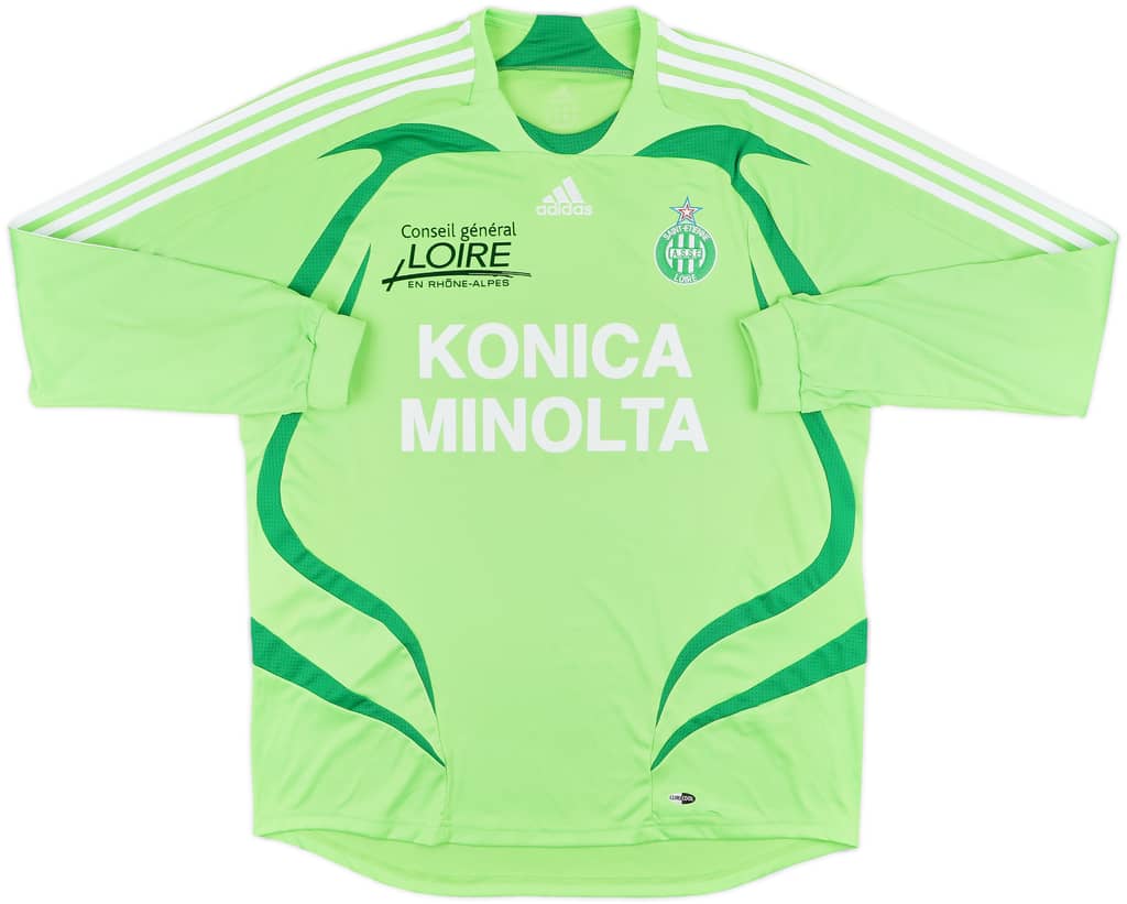2007-08 Saint Etienne Away L/S Shirt - 9/10 - (XL)