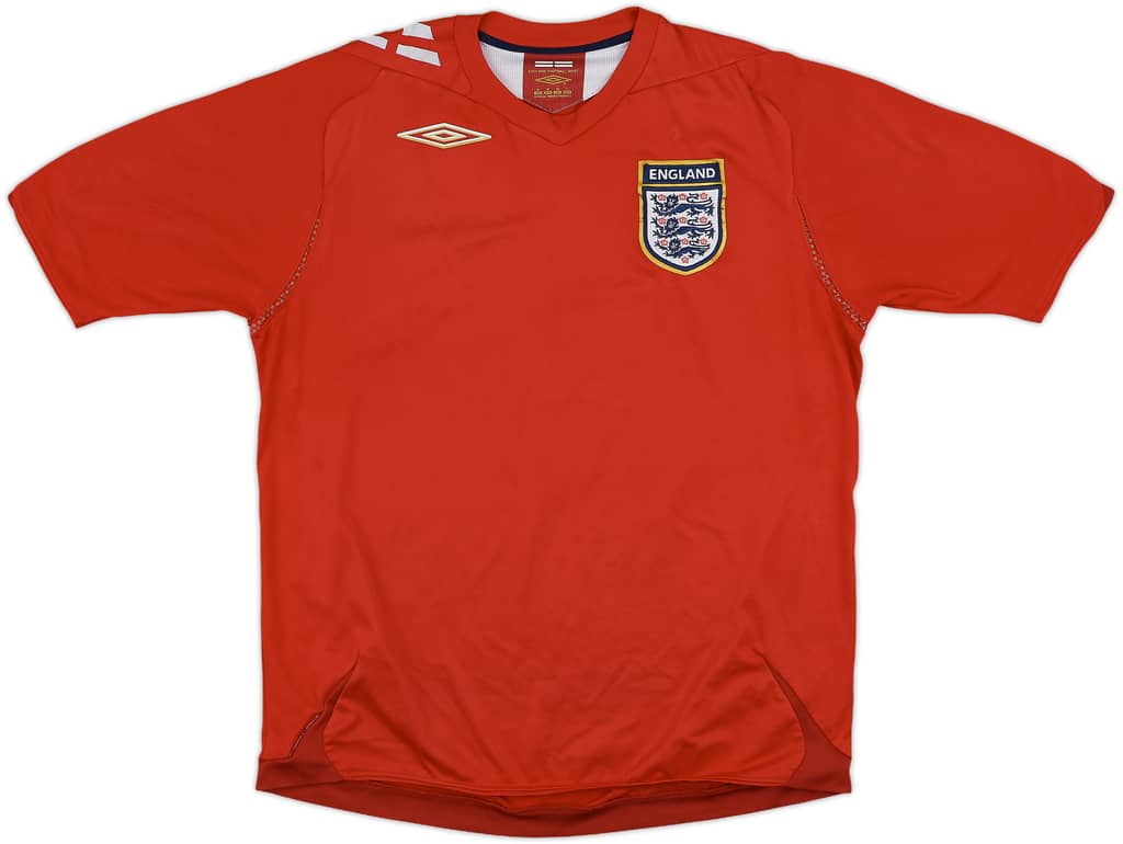 2006-08 England Away Shirt - 5/10 - (M)
