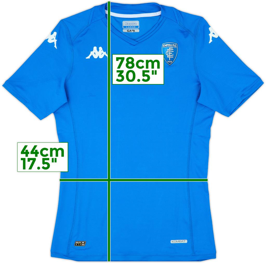 2018-19 Empoli Kappa Training Shirt - 8/10 - (L)