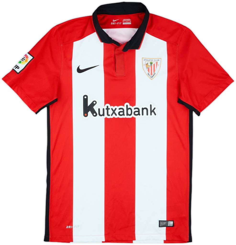 2015-16 Athletic Bilbao Home Shirt - 8/10 - (S)