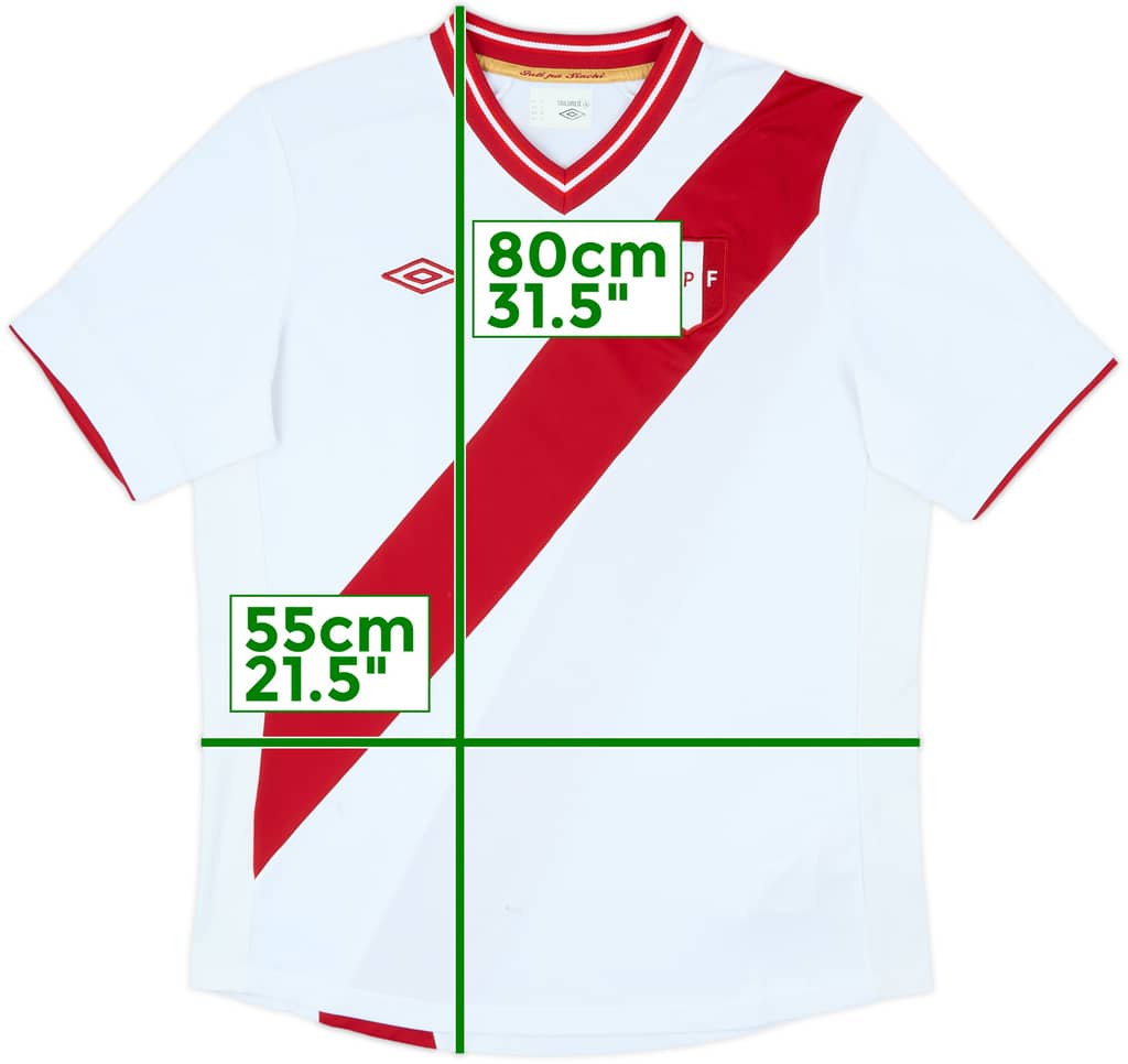 2012-14 Peru Home Shirt - 7/10 - (XL)