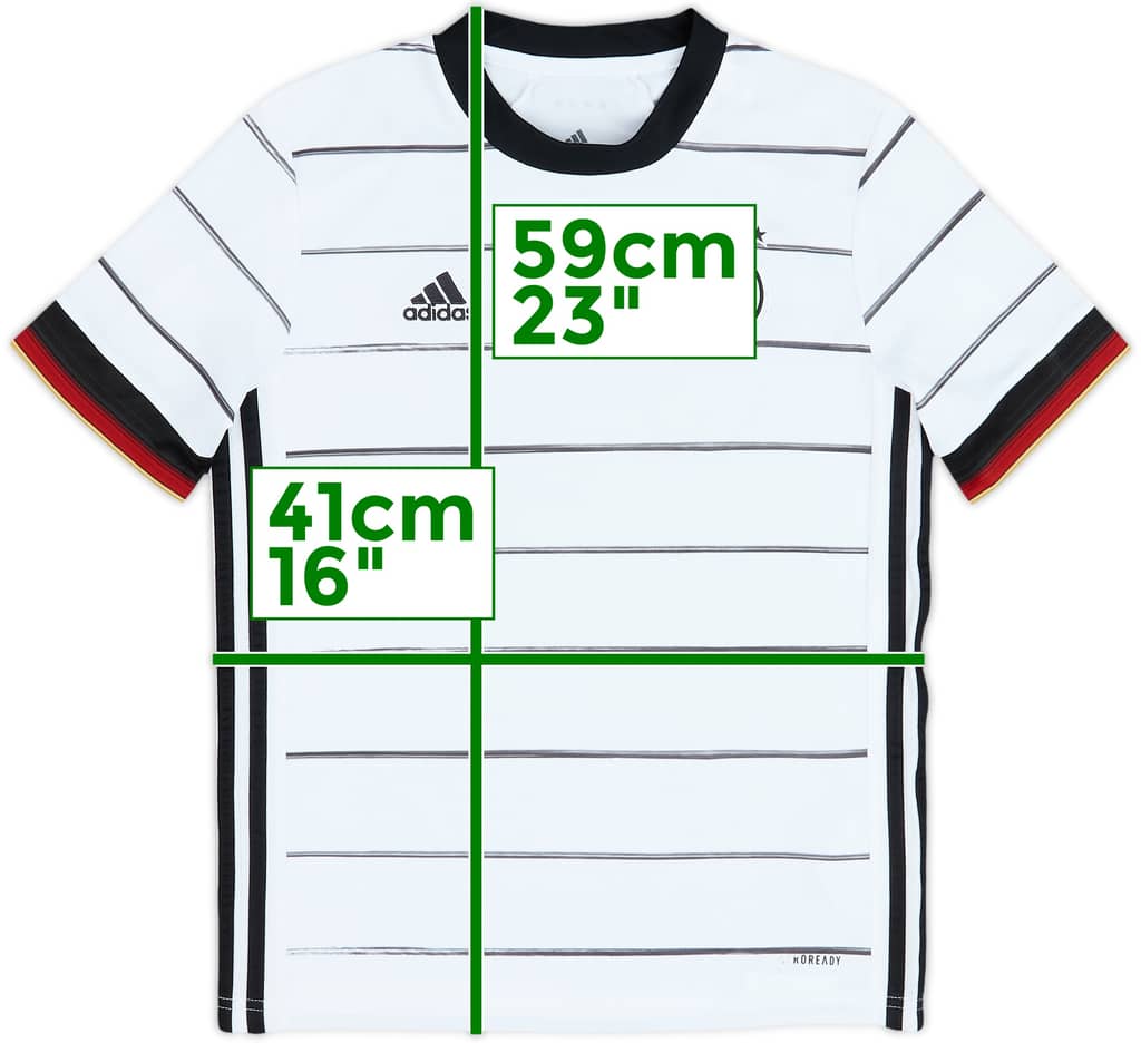 2020-21 Germany Home Shirt - 10/10 - (M.Boys)