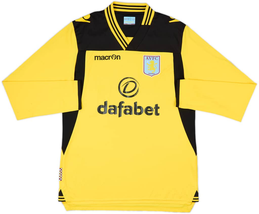 2013-14 Aston Villa GK Shirt - 8/10 - (M)