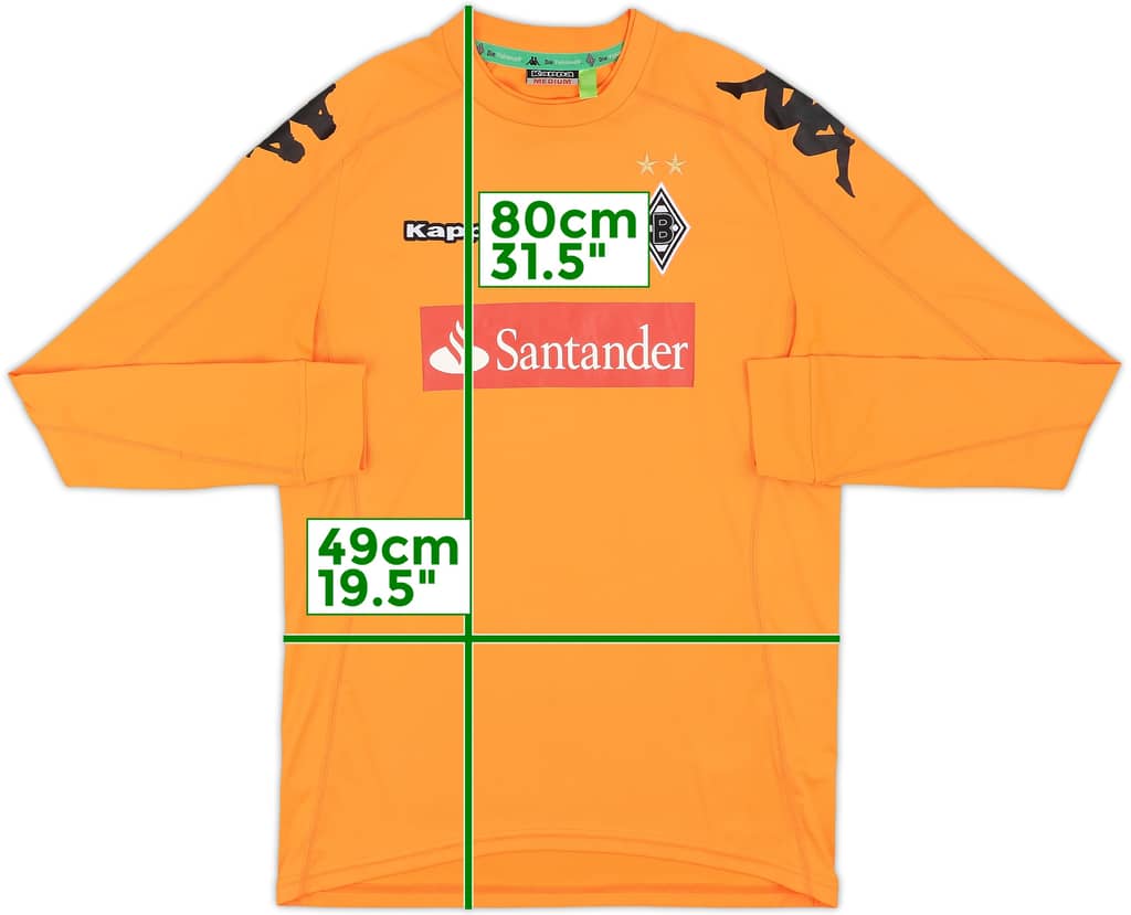 2016-17 Borussia Monchengladbach GK Shirt - 8/10 - (M)