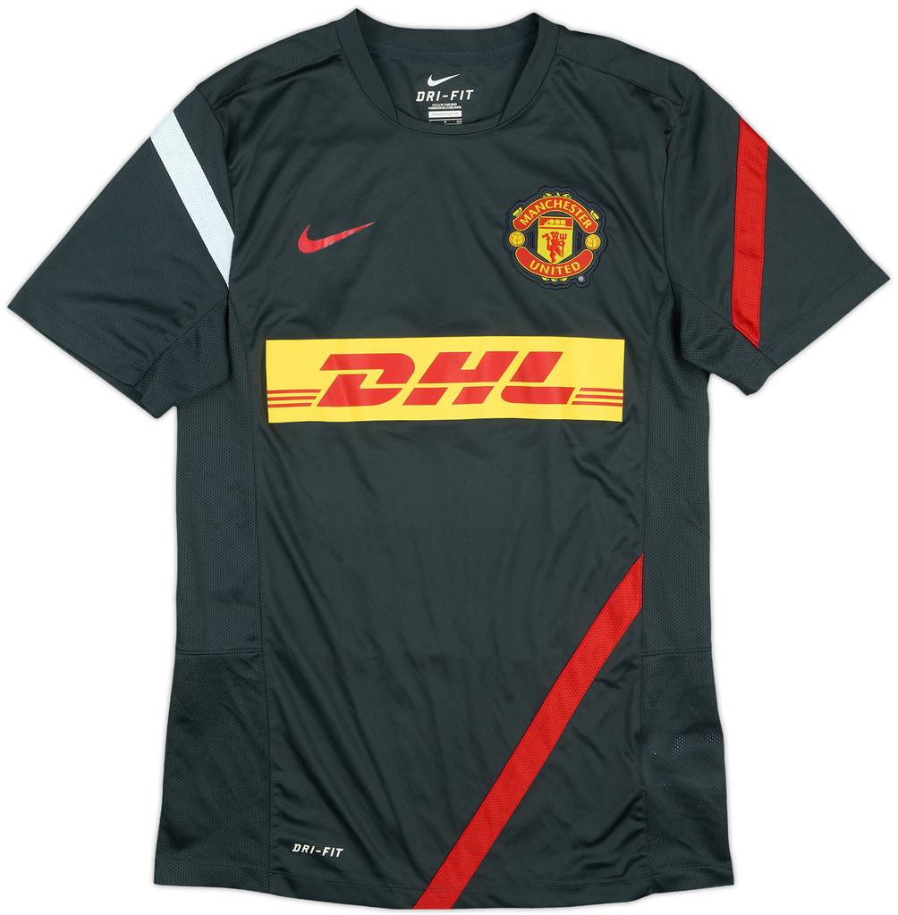 2012-13 Manchester United Nike Training Shirt - 8/10 - (S)