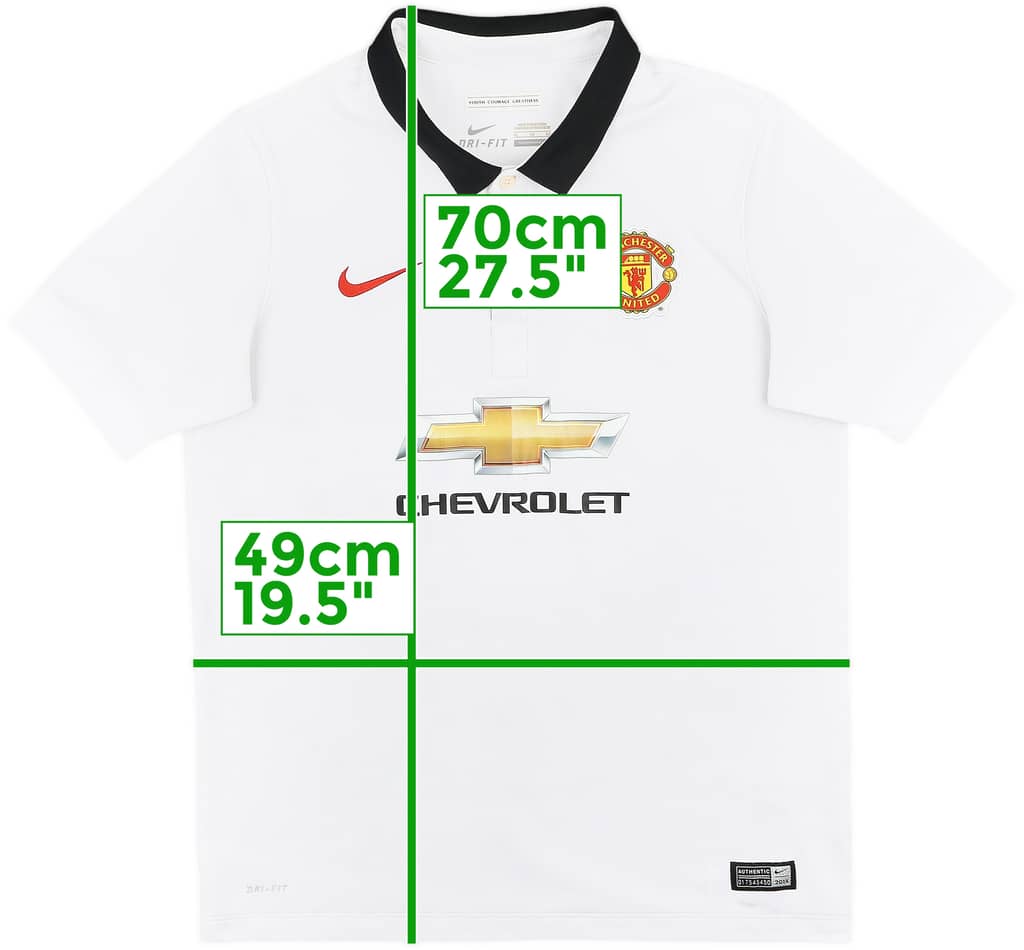 2014-15 Manchester United Away Shirt - 6/10 - (XL.Boys)