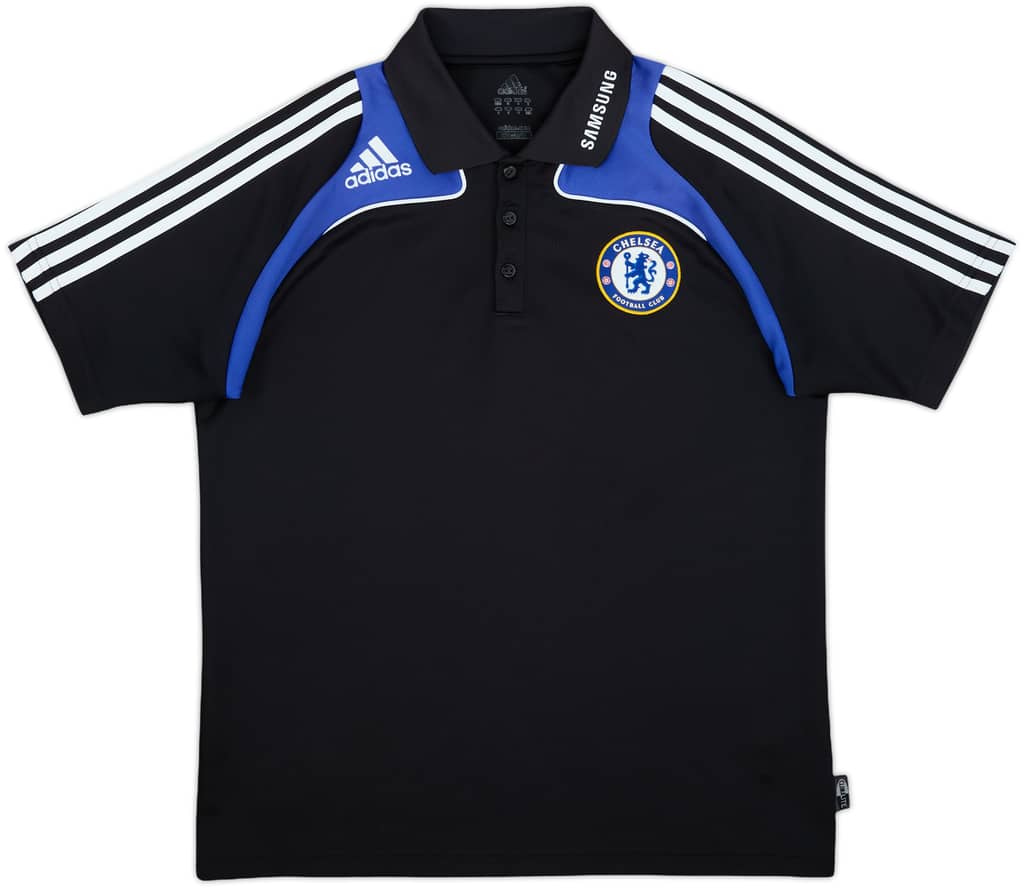2008-09 Chelsea adidas Polo Shirt - 8/10 - (L)