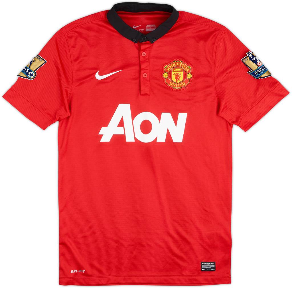 2013-14 Manchester United Camiseta Local - 5/10 - (S)