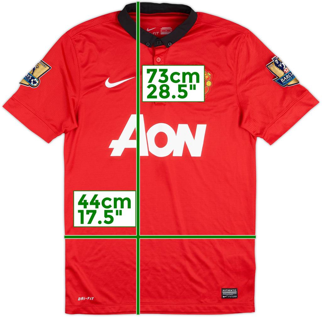2013-14 Manchester United Camiseta Local - 5/10 - (S)