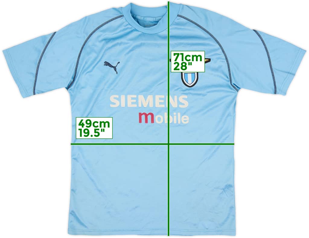 2001-02 Lazio Puma Training Shirt - 7/10 - (M)