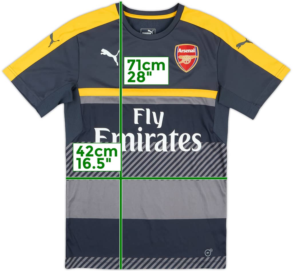 2016-17 Arsenal Puma Training Shirt - 10/10 - (S)
