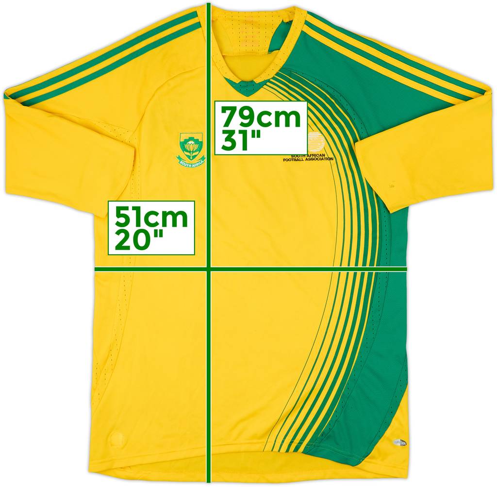 2007-09 South Africa Home Shirt - 8/10 - (M)