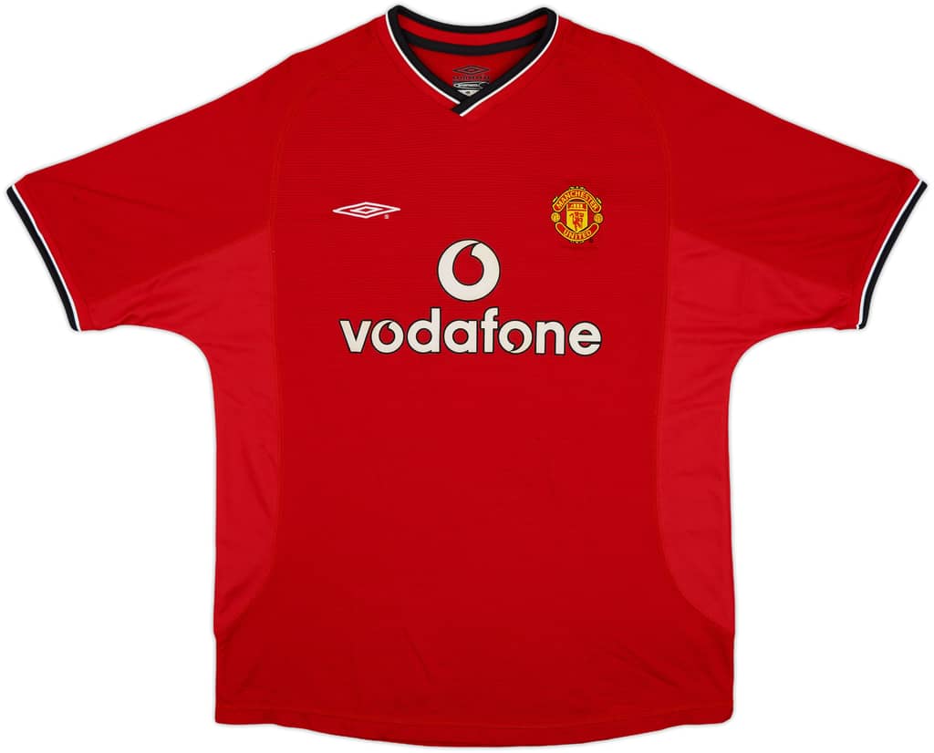 2000-02 Manchester United Home Shirt - 5/10 - (L)