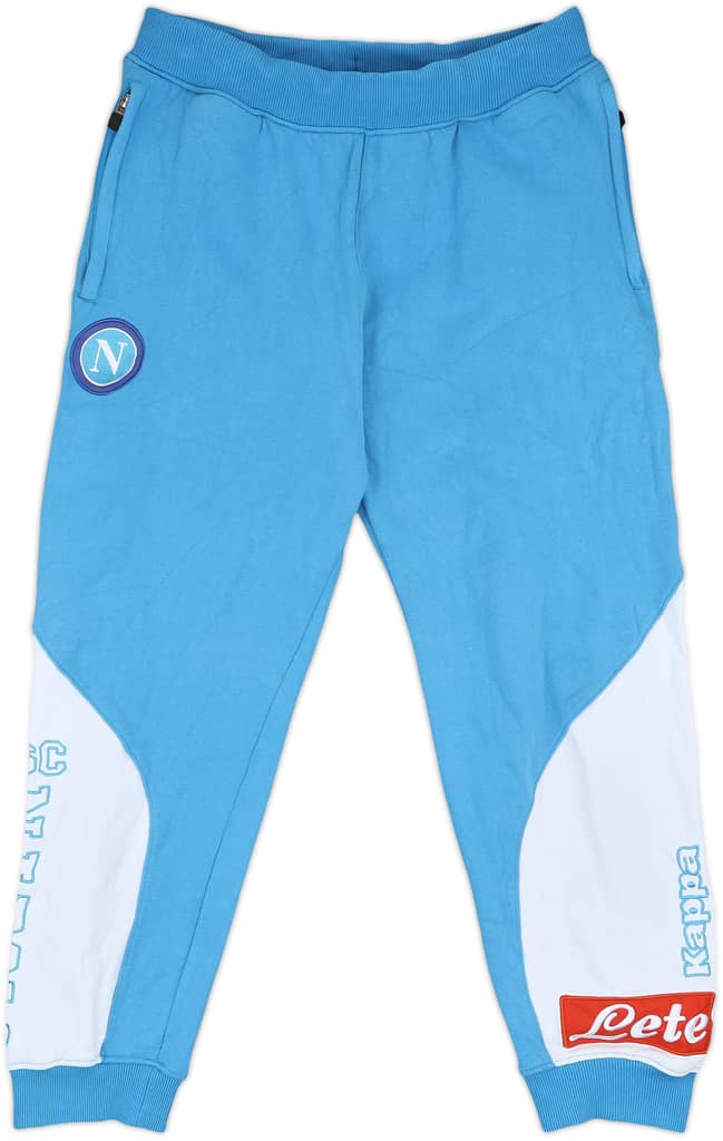 2016-17 Napoli Kappa Track Pants/Bottoms - 9/10 - (XL)
