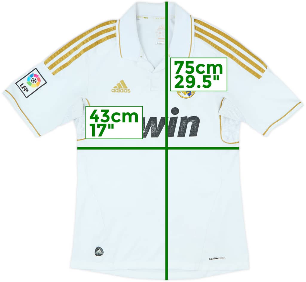 2011-12 Real Madrid Home Shirt - 5/10 - (S)