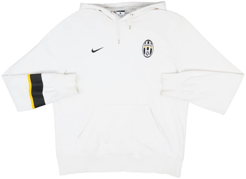 2012-13 Juventus Nike Hooded Sweat Top - 7/10 - (L)