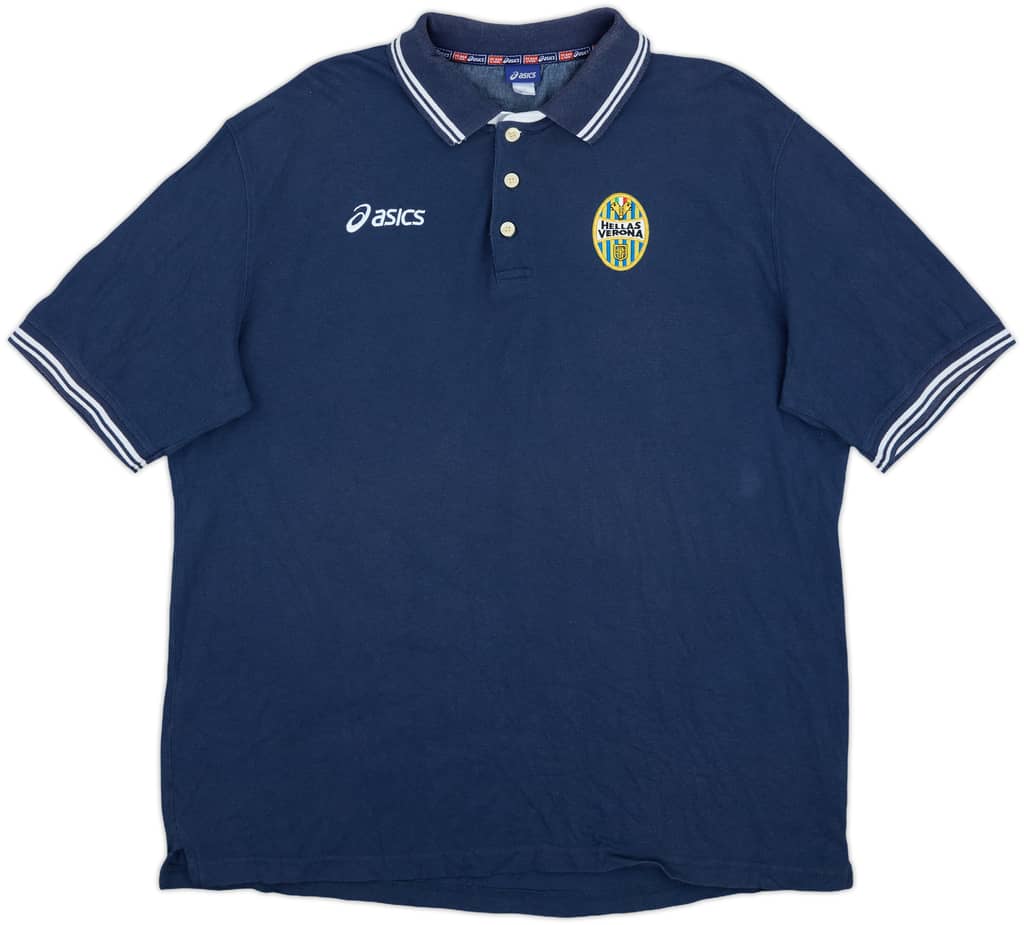 2006-07 Hellas Verona Asics Polo Shirt - 9/10 - (3XL)