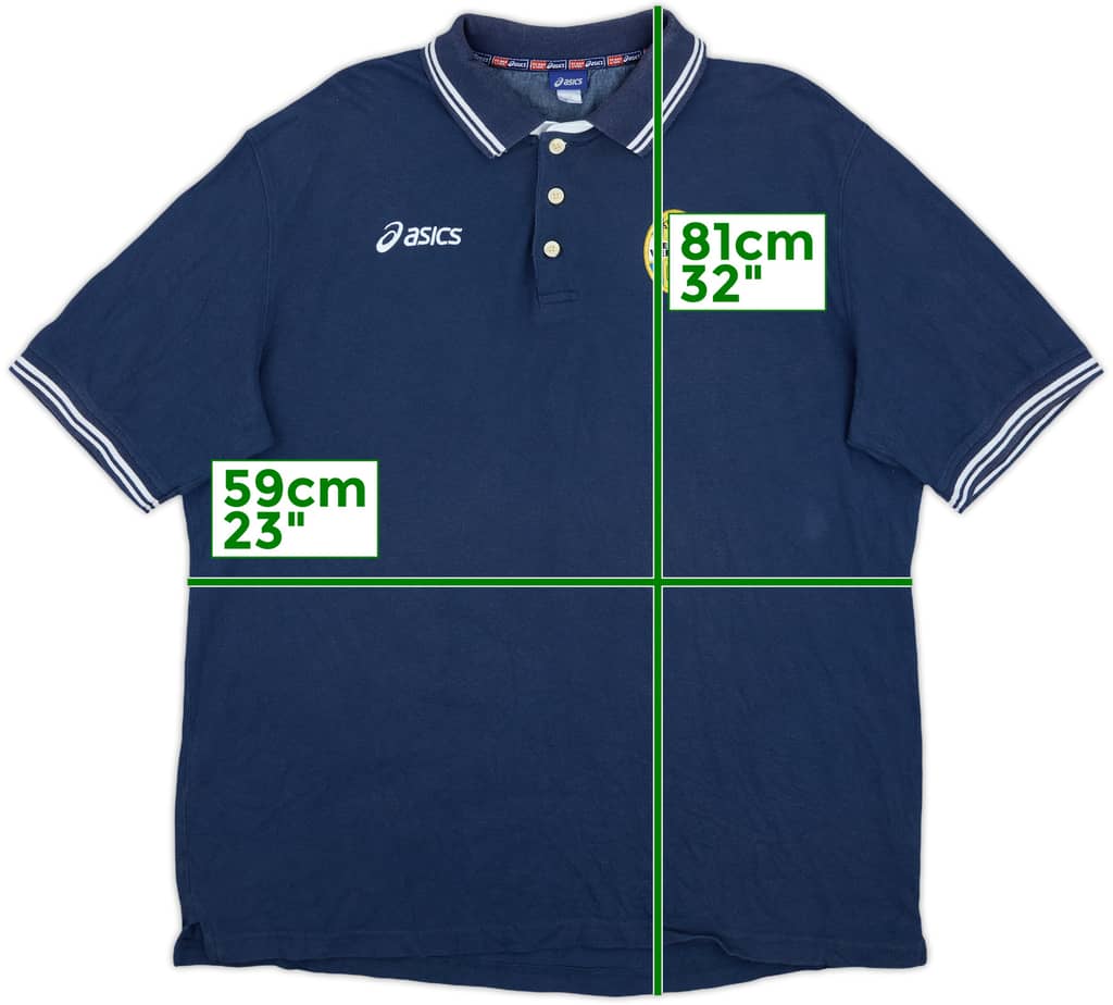 2006-07 Hellas Verona Asics Polo Shirt - 9/10 - (3XL)